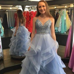 Splash Prom Dress compare with Sherri Hill